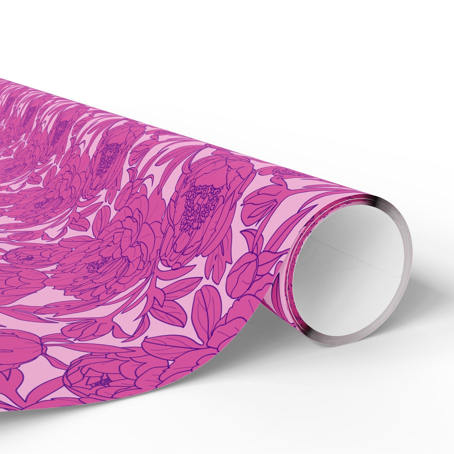 Blush Peony Garden Wrapping Paper