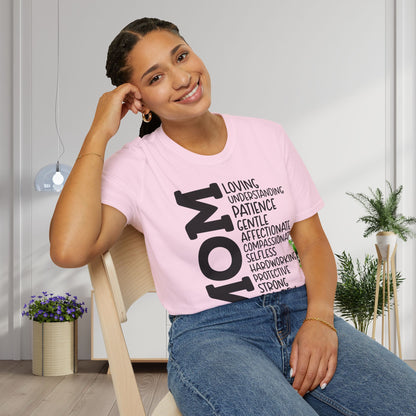 Mom Description Adult T-shirt