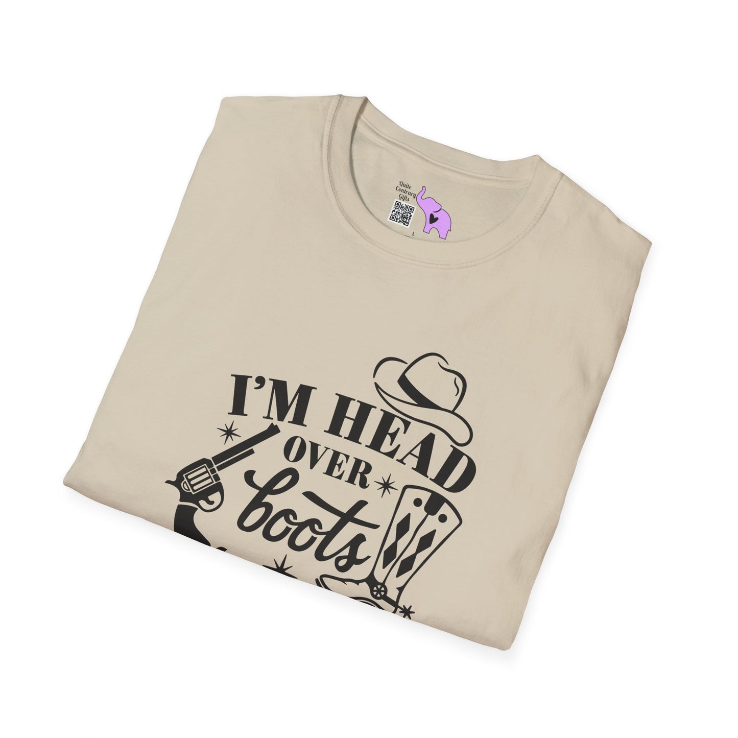 I'm Head Over Boots For You Adult T-shirt