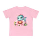Dinosaur Flower Baby T-Shirt