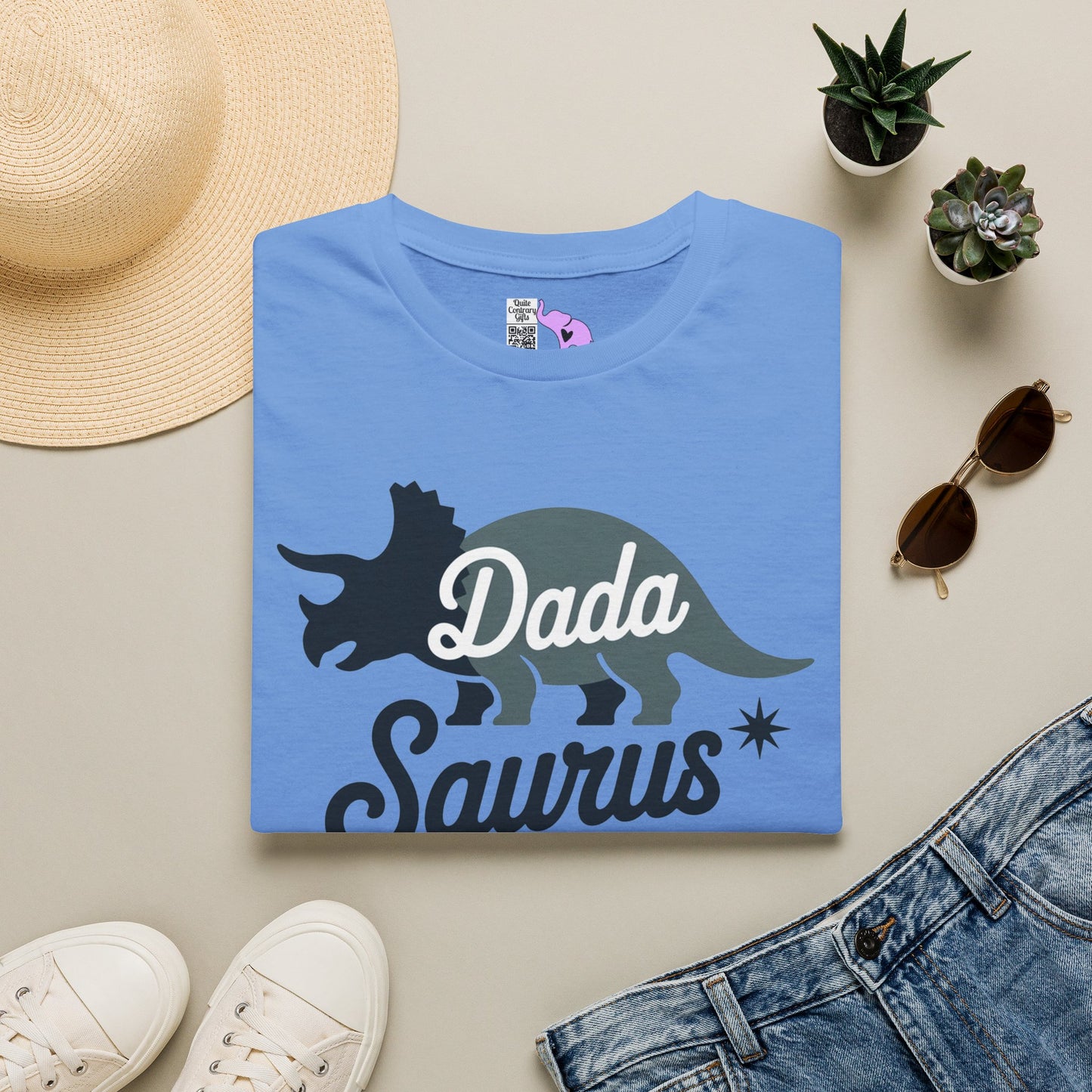 Dada Saurus Adult T-shirt