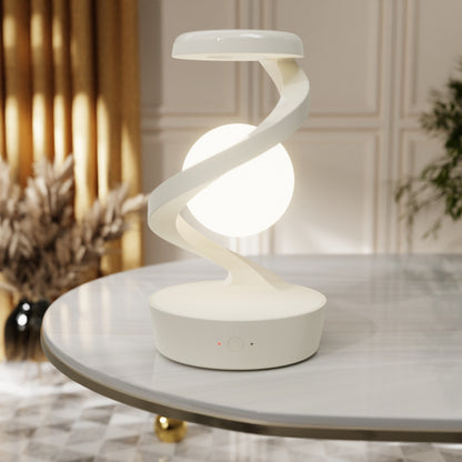 Rotating Moon Lamp w/ Phone Wireless Charger