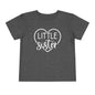 Little Sister (Heart) Toddler Tee