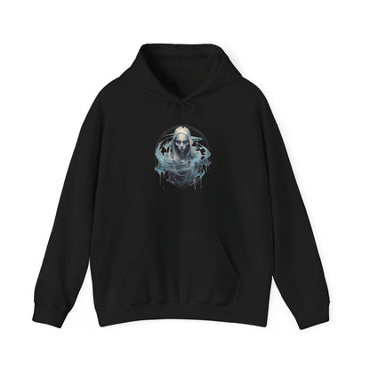 Creepy Ghost 12 Heavy Blend™ Hooded Sweatshirt
