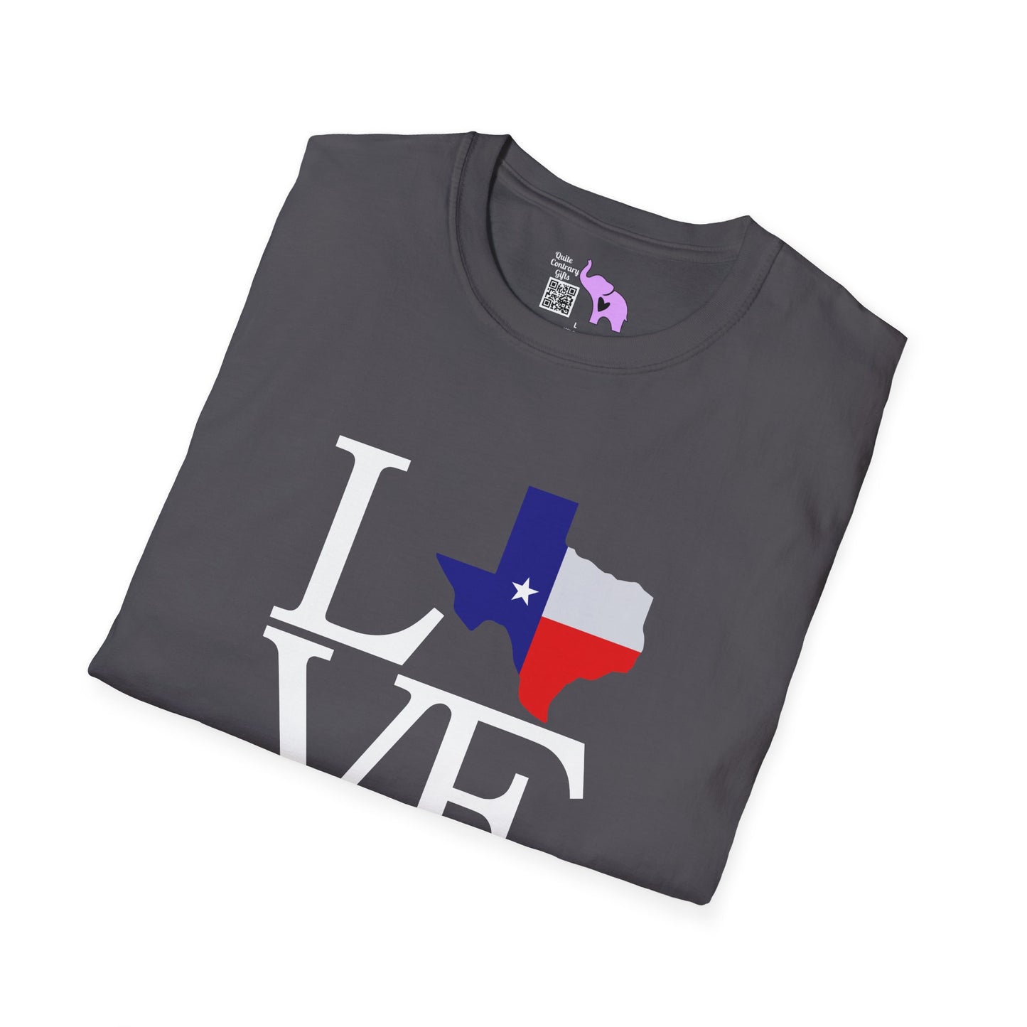 Love (Texas) Adult T-shirt