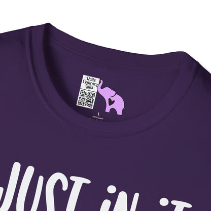 Just In It For The Parking (Wheelchair User) Adult T-shirt