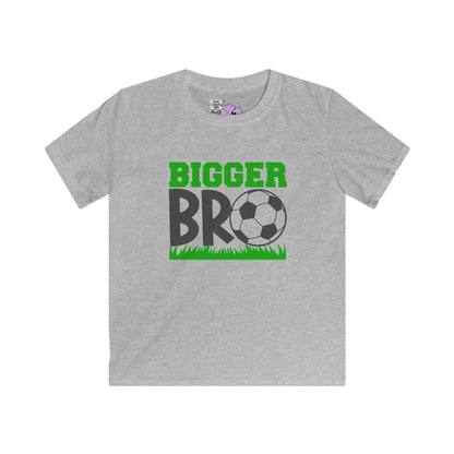 Bigger Bro (Soccer Ball) Youth Softstyle Tee