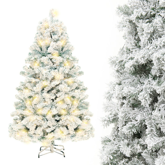 Artificial Pre-Lit Christmas Tree/Artificial Snow Tree 6ft/7.5ft