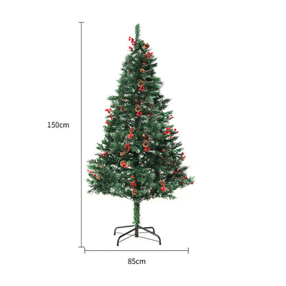 Artificial Pre-Lit Christmas Tree/Artificial Snow Tree 6ft/7.5ft