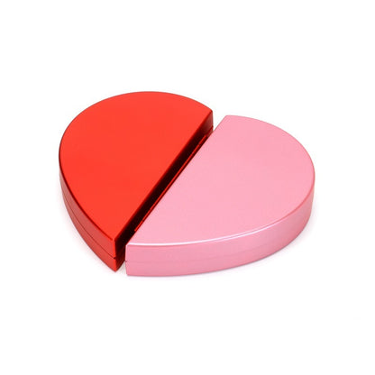 3D  Heart-shaped Rose Love Ring Box