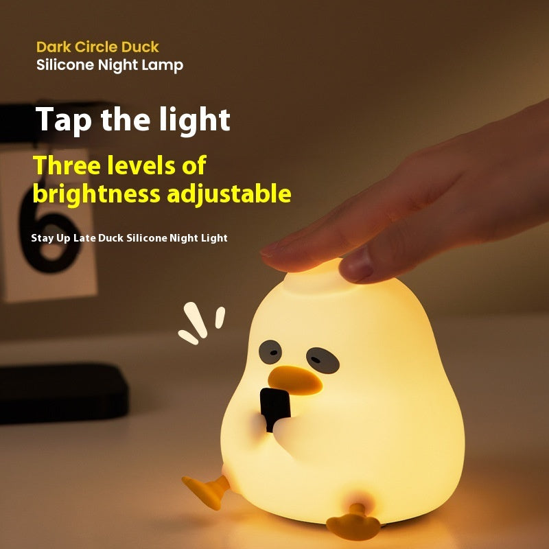 Silicone Duck Night Light