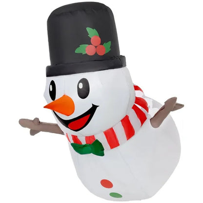 Window Surprise Snowman LED Inflatable