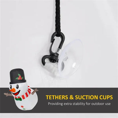 Window Surprise Snowman LED Inflatable
