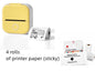 Portable Mini Thermal Label Printer Bluetooth