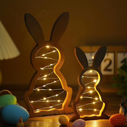 Hoppy Little Lighted Bunnies 2 pc. Set