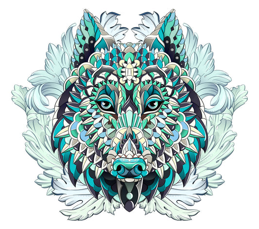 Wild Spirit Wolf Wooden Puzzle Collection