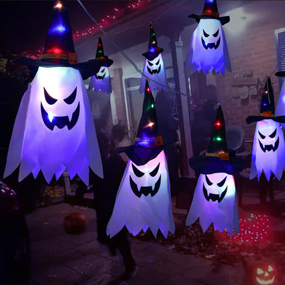 Halloween Decoration Lanterns Cloth Ghost String Lights