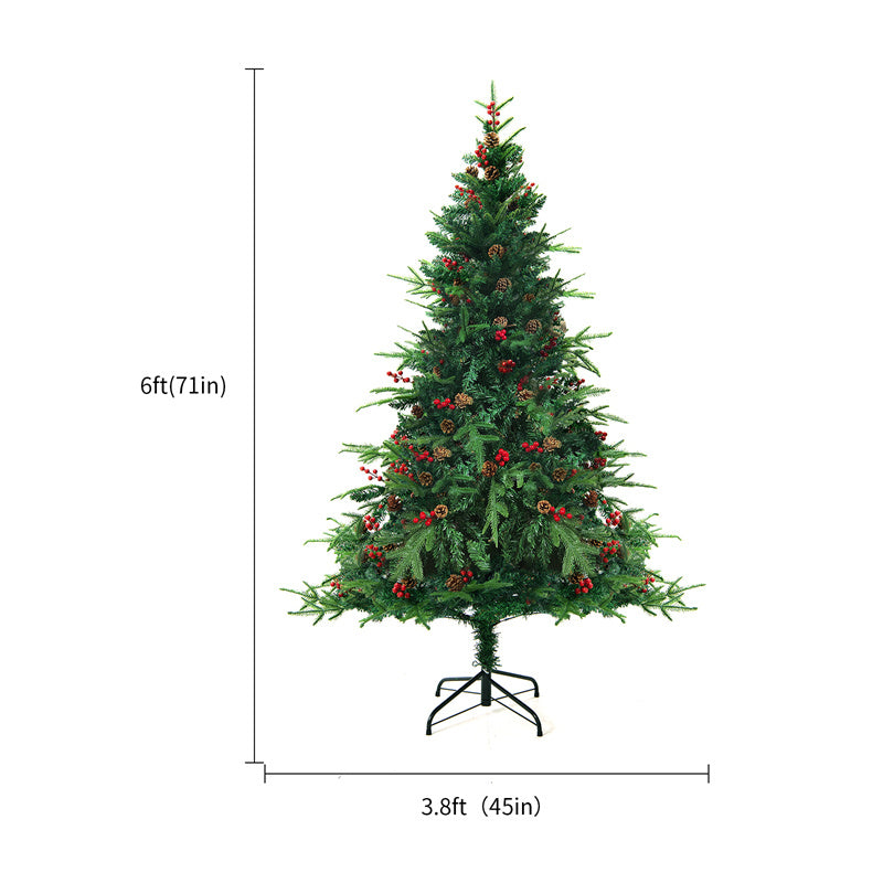 Artificial Pre-Lit Christmas Tree/Artificial Snow Tree 6ft/7.5ft