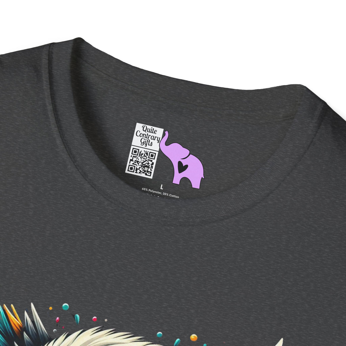Colorful Bald Eagle Adult T-shirt