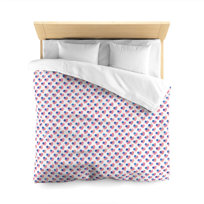 Hearts of Freedom Microfiber Duvet Cover