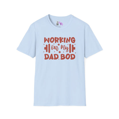 Working On My Dad Bod Adult T-shirt
