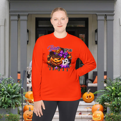 Boo Y'all Adult Long Sleeve Tee