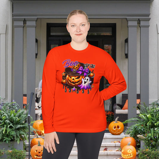 Boo Y'all Adult Long Sleeve Tee