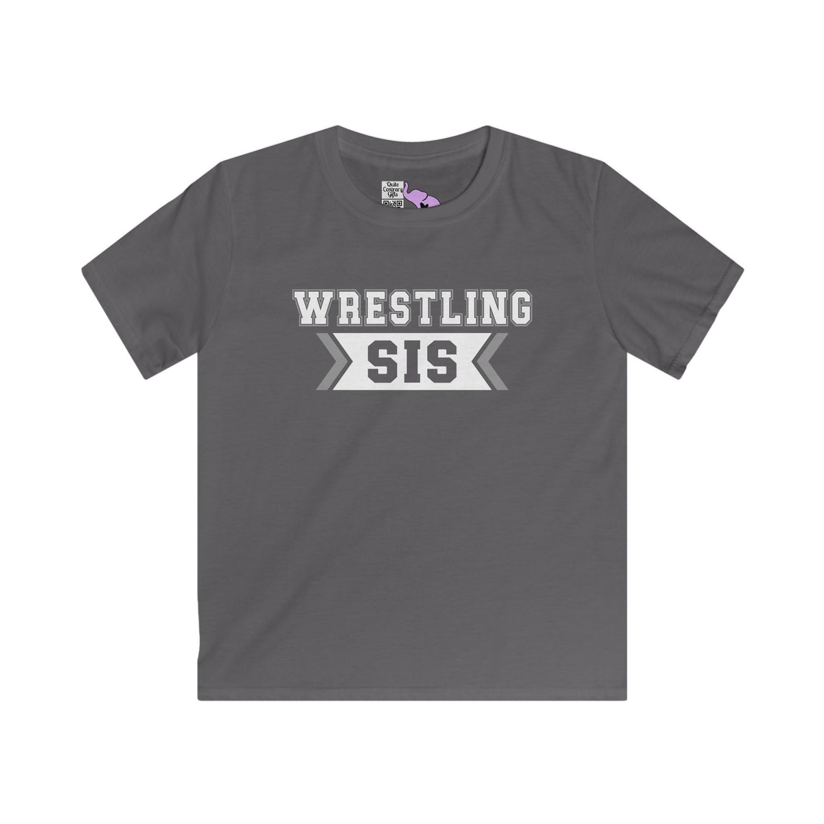 Wrestling Sis Youth Softstyle Tee