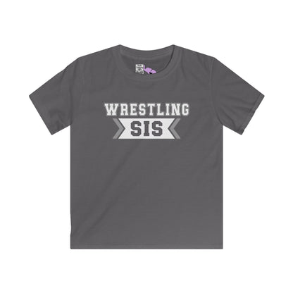 Wrestling Sis Youth Softstyle Tee