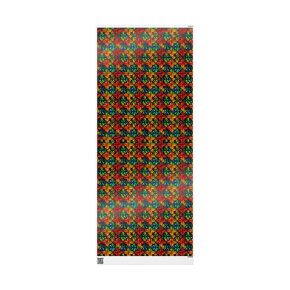 Kinara Radiance Kwanzaa Wrapping Paper
