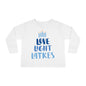 Hanukkah Love Light Latkes Toddler Long Sleeve Tee