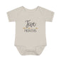 Golden Arrow Milestone Baby Bodysuit-Five Months