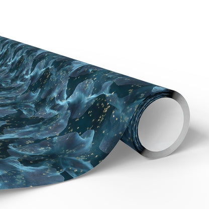 Midnight Sheer & Lace Wrapping Paper