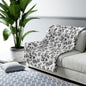 Garden Sketch Fleece Blanket