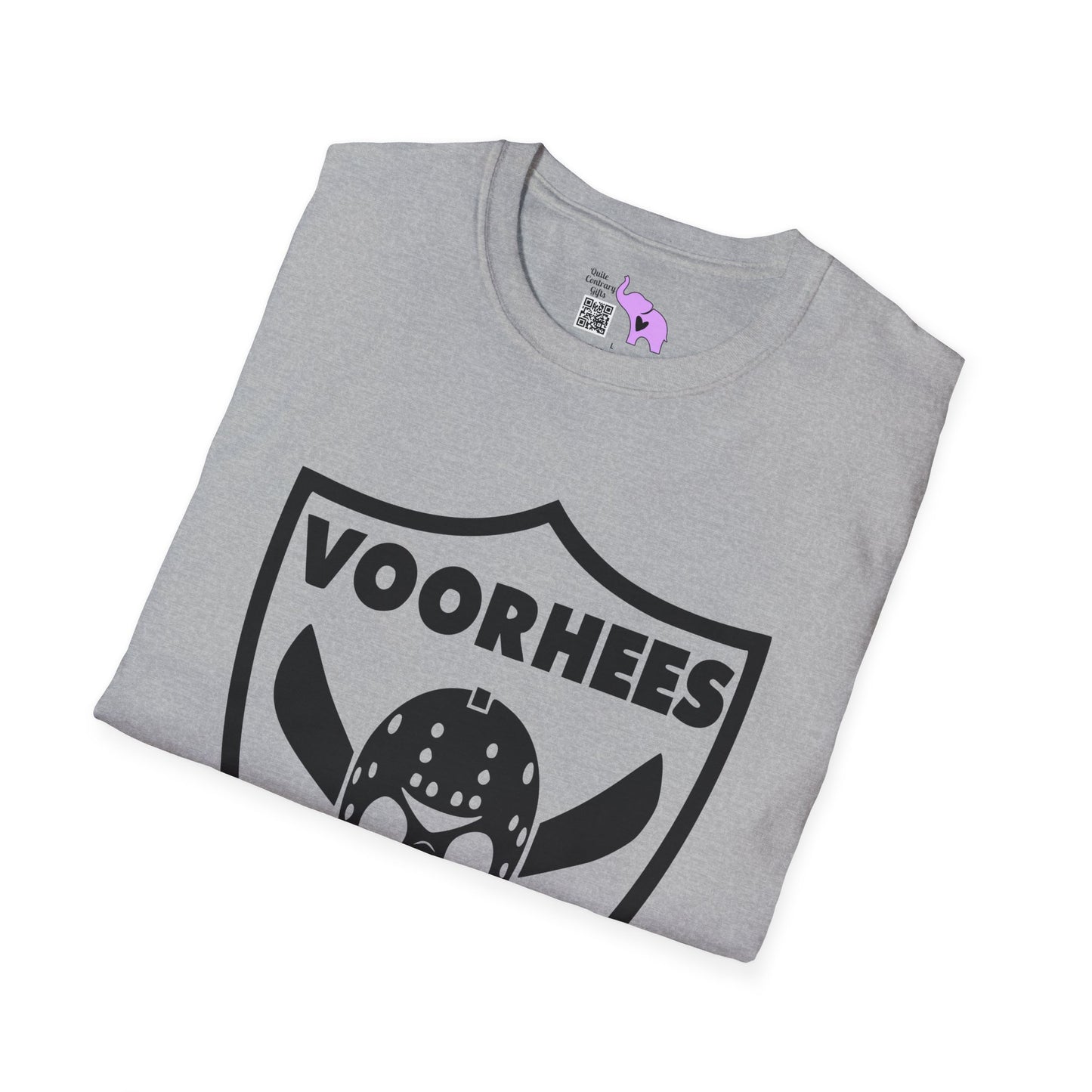 Jason Voorhees Hockey Shield Adult T-shirt