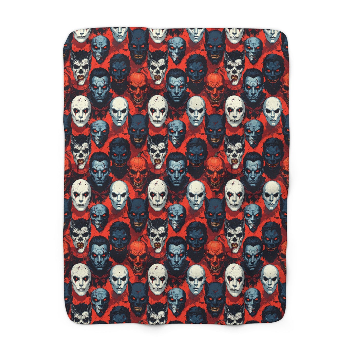 Nightmare Squad Sherpa Fleece Blanket