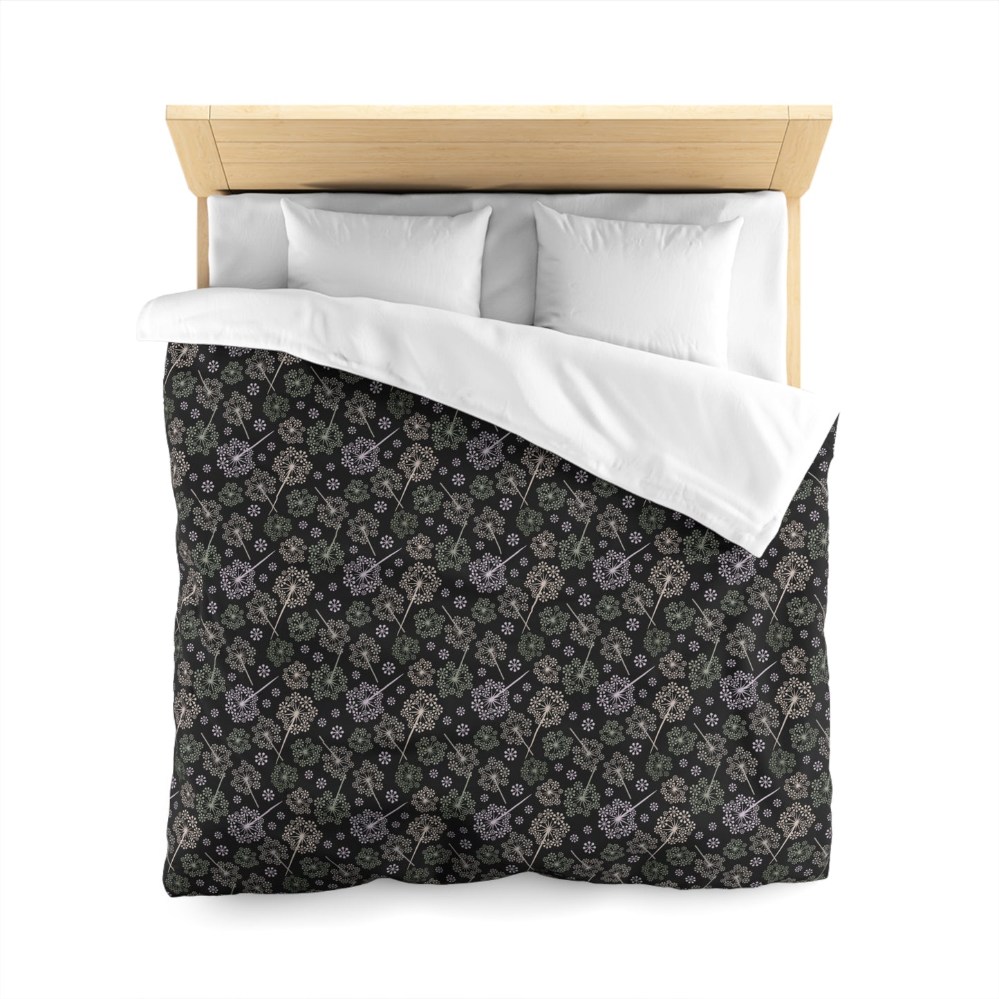 Dandelion Nightfall Microfiber Duvet Cover