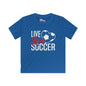 Live Love Soccer Youth Softstyle Tee