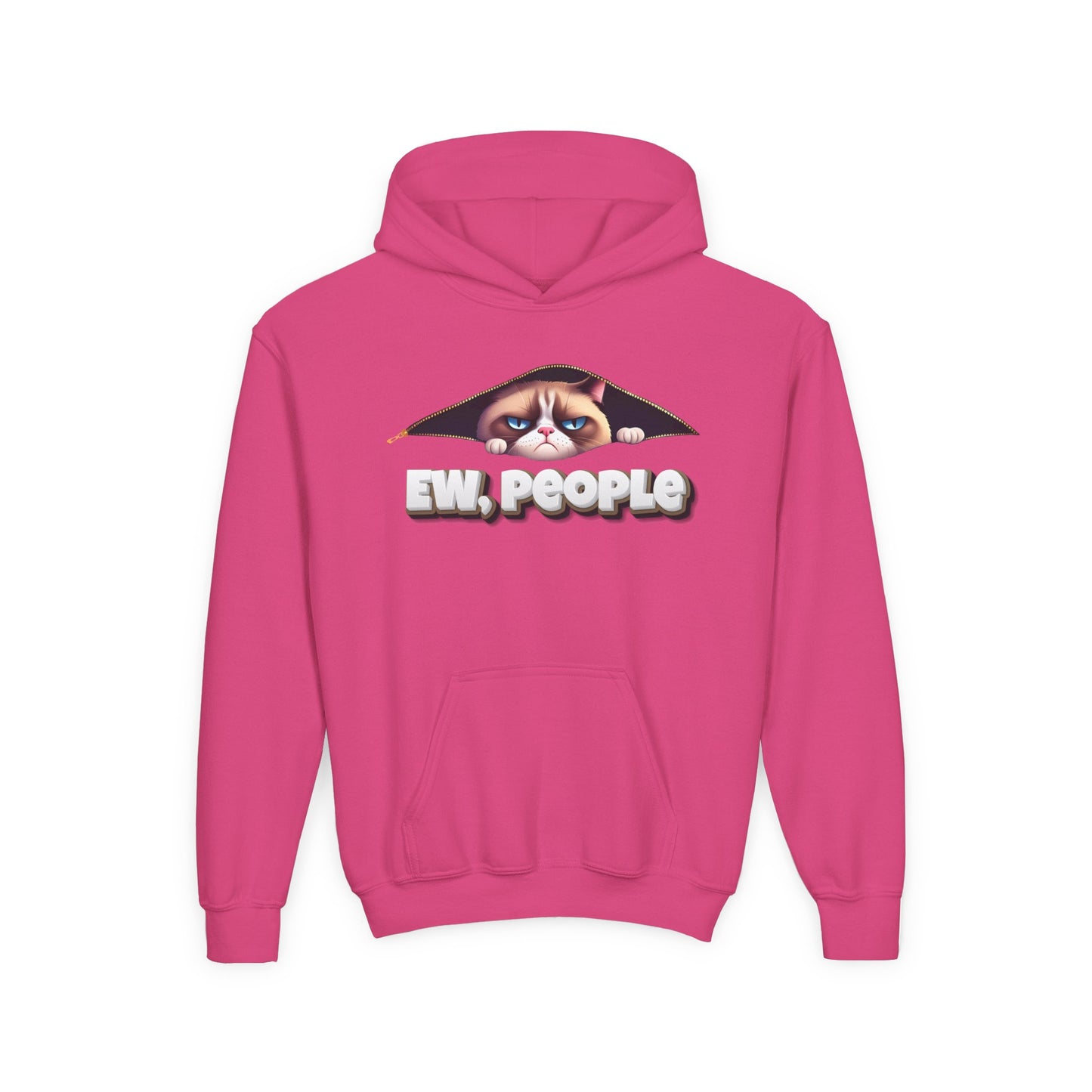 Ew People (Grumpy Cat) Youth Hoodie