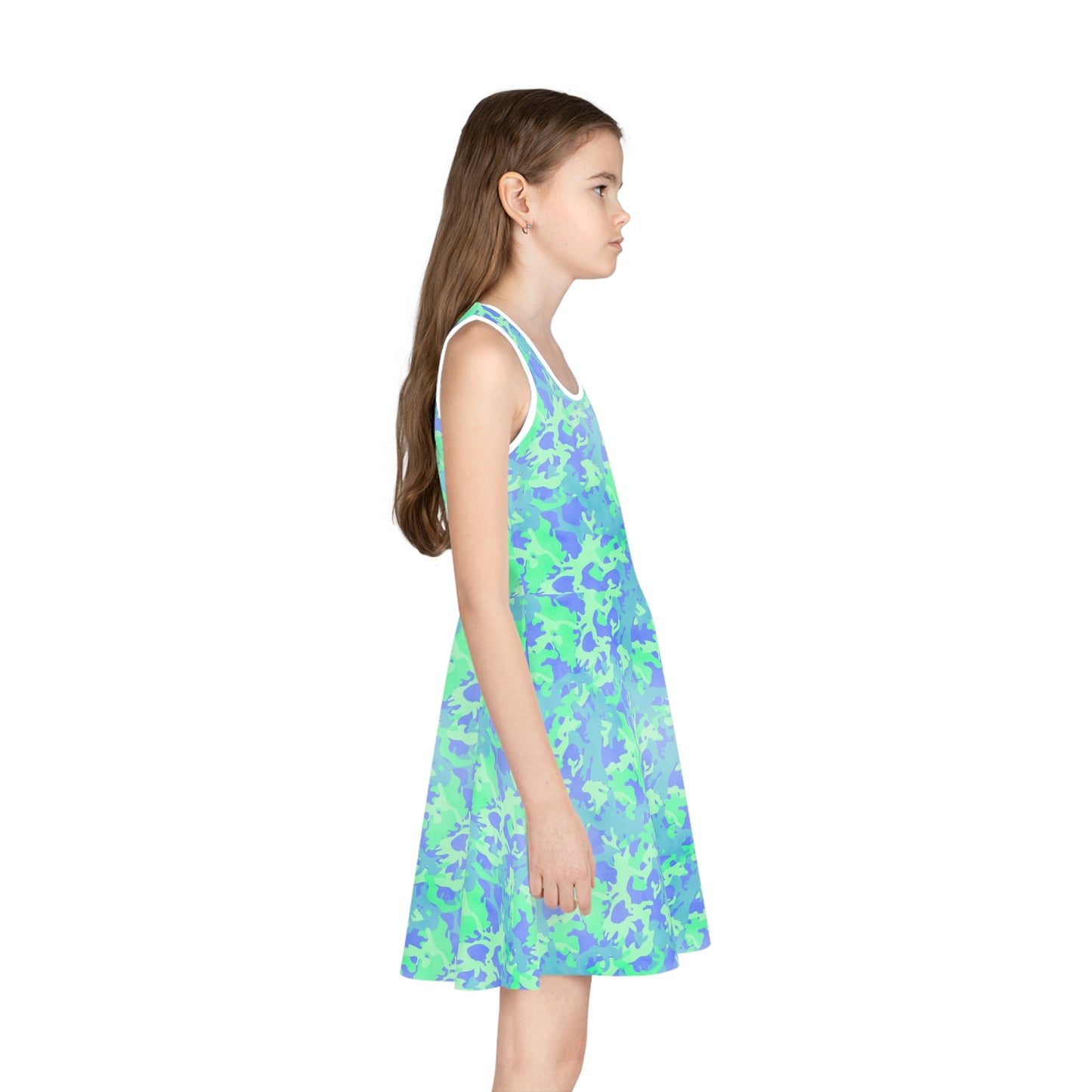 Glacier Grove Camo Girls' Sleeveless Sundress