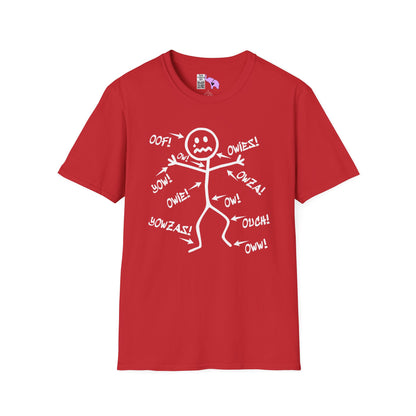Ow! It All Hurts Adult T-shirt
