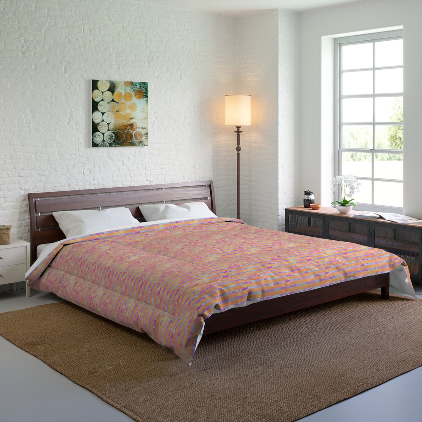 Split Spectrum Camo Basic Bedding Set