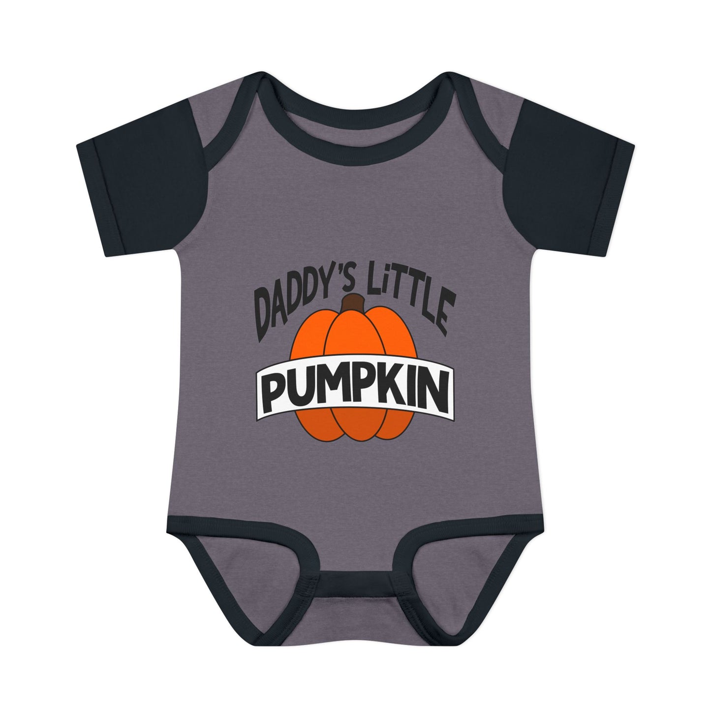 Daddy's Little Pumpkin Infant Baby Rib Bodysuit