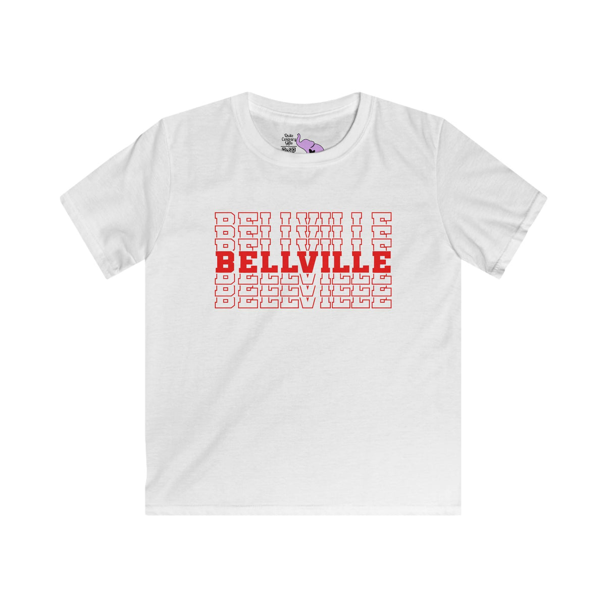 Bellville (Stacked) Youth Softstyle Tee