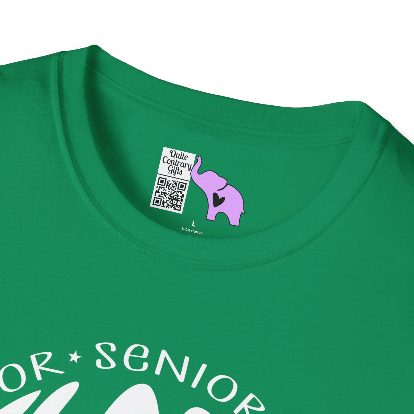 Round Senior Class of 2027 Adult T-shirt