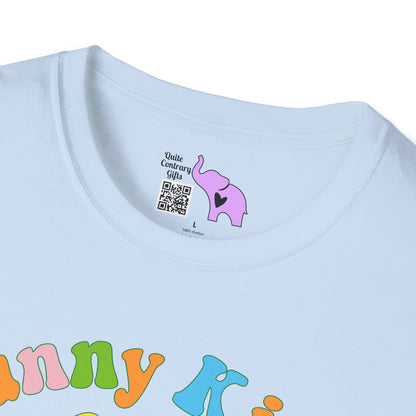 Bunny Kisses Easter Wishes Adult T-shirt