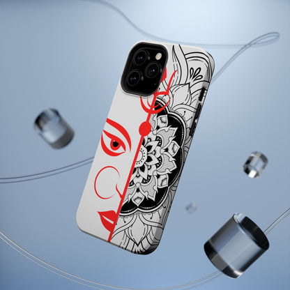 Goddess Durga Mata w/Manala MagSafe® Compatible Tough Case for iPhone