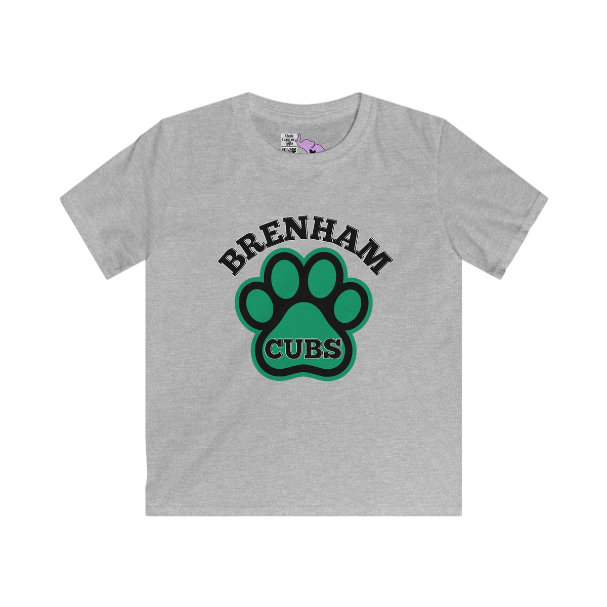 Brenham Paw Pride Youth Softstyle Tee