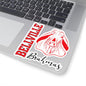 Bellville Vertical Fury, Black Kiss-Cut Decal