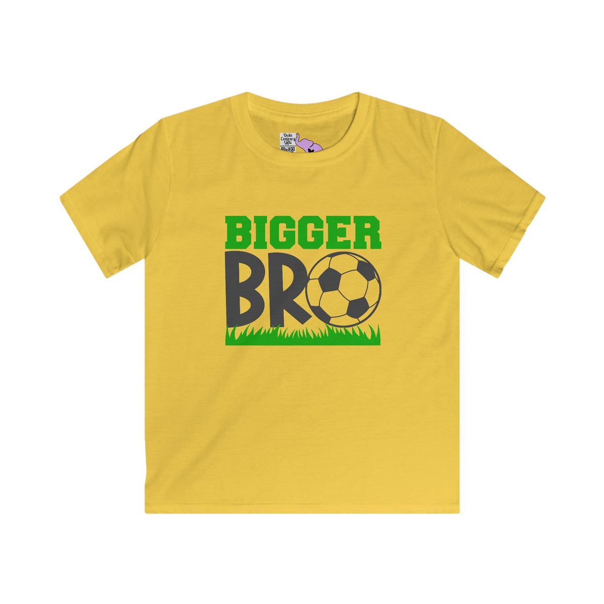 Bigger Bro (Soccer Ball) Youth Softstyle Tee